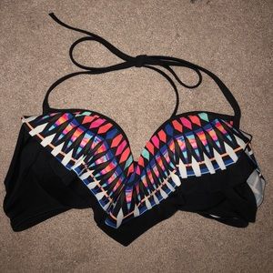 VS PINK plunge push up swim